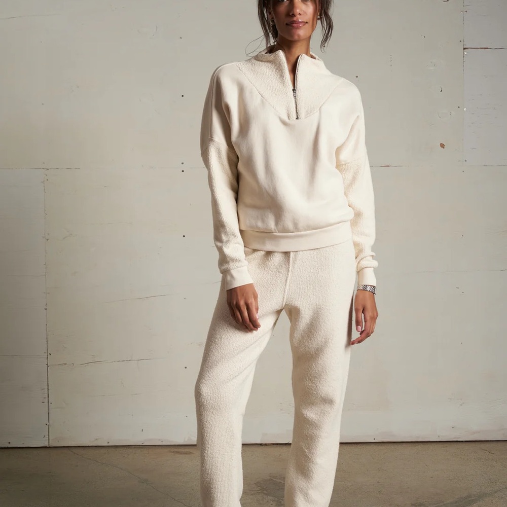 perfectwhitetee Inside Out Fleece Jogger